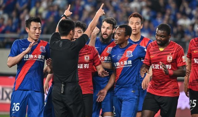 联赛遭亚泰双杀无缘争冠赛 申花：足协杯必须复仇！